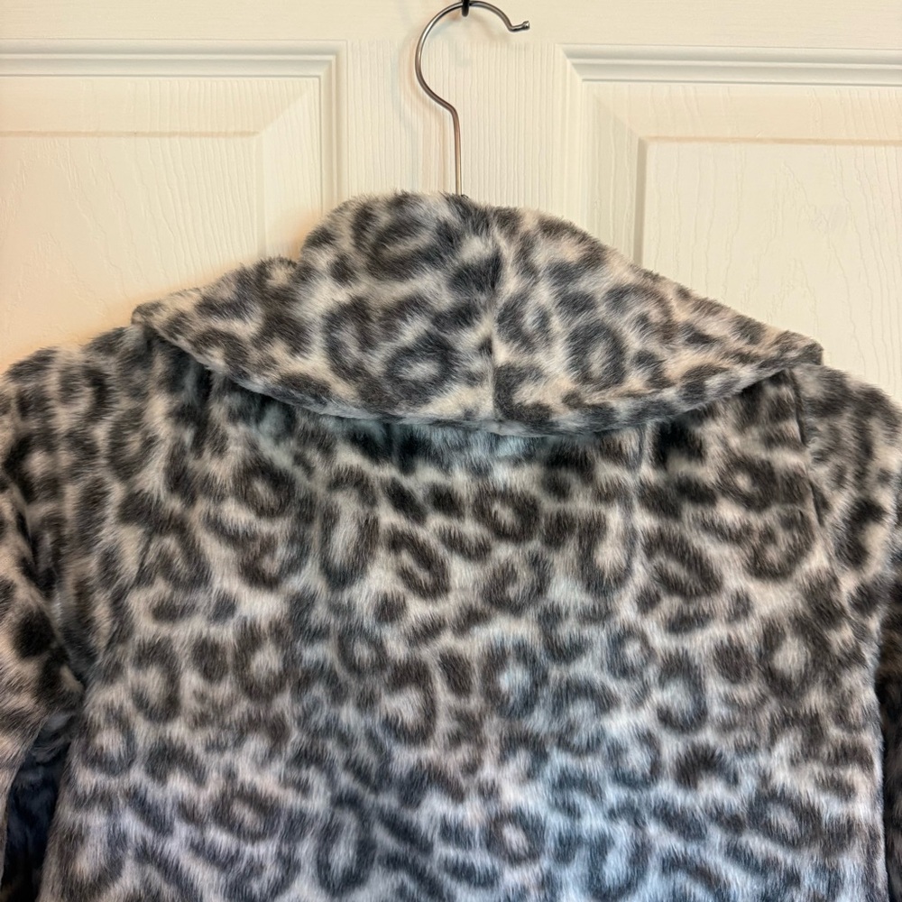 A New Day Women’s Leopard Print Women's Trench Coat with Pockets - Size S - Picture 6 of 8
